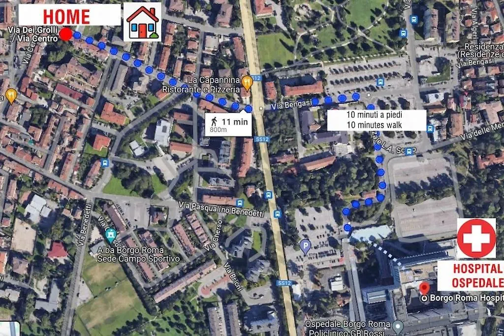 Intero Appartamento Giulietta - Fiera Ospedale Borgo Roma - Free Parking - Free Wi-Fi Verona Italië
