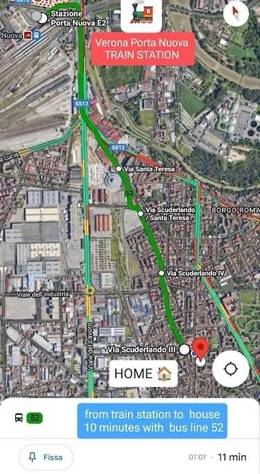 Intero Appartamento Giulietta - Fiera Ospedale Borgo Roma - Free Parking - Free Wi-Fi Verona Appartement